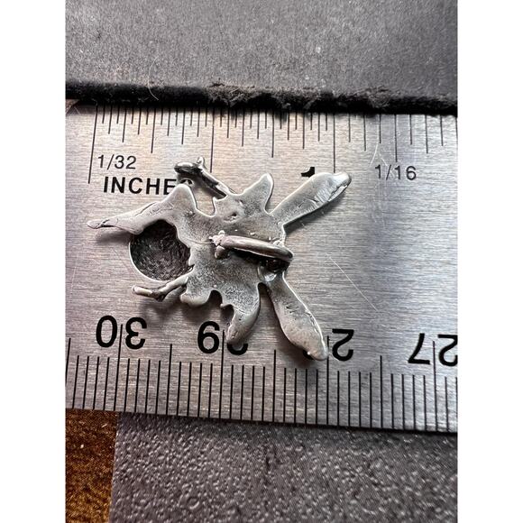 Vintage Sterling Silver Fairy Pendant | Estate Figural Charm - Picture 9 of 9